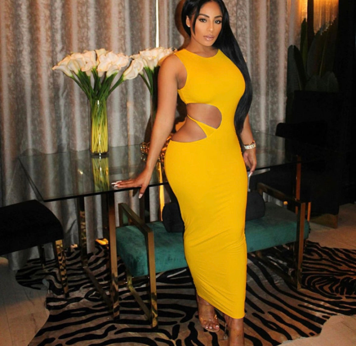 popout dress